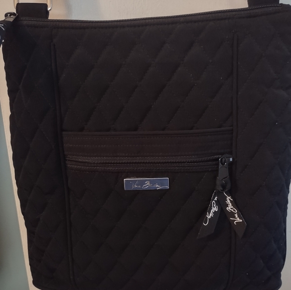 Vera Bradley Black Quilted Crossbody Bag - Picture 3 of 8
